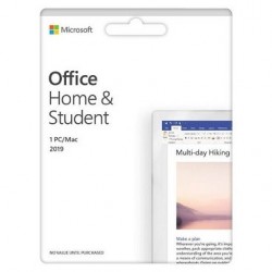Office Home & Student 2019 1 Device(Product Key Card) Mac|Windows