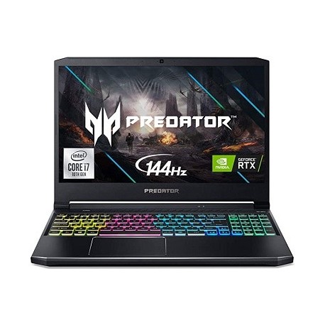 Acer Predator Helios 300 Gaming Laptop, Intel i7-10750H, NVIDIA GeForce RTX 2060 6GB