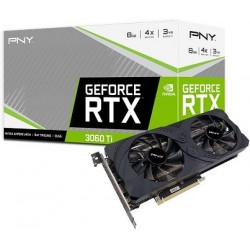 PNY GeForce RTX 3060 Ti 8GB Uprising Dual Fan Graphics Card