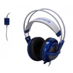 SteelSeries Siberia V2 3.5mm Connector Circumaural Full-Size Gaming Headset - Blue