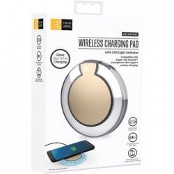Case Logic Wireless Charging Pad with LED Light Indicator (Assorted Colors)