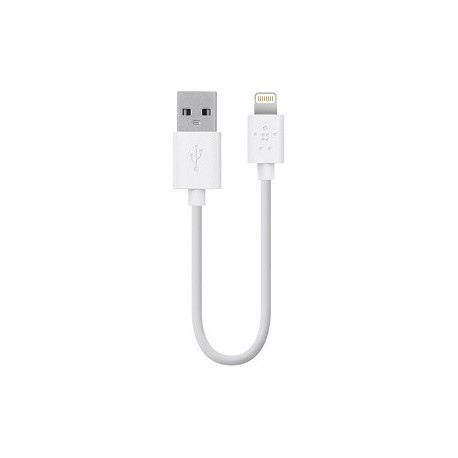 Belkin 6" MIXIT Lightning to USB 2.0 ChargeSync Cable (White)