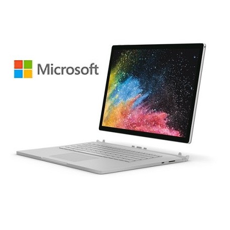 Microsoft 15" Surface Book 2 Multi-Touch 2-in-1 Notebook (Silver)